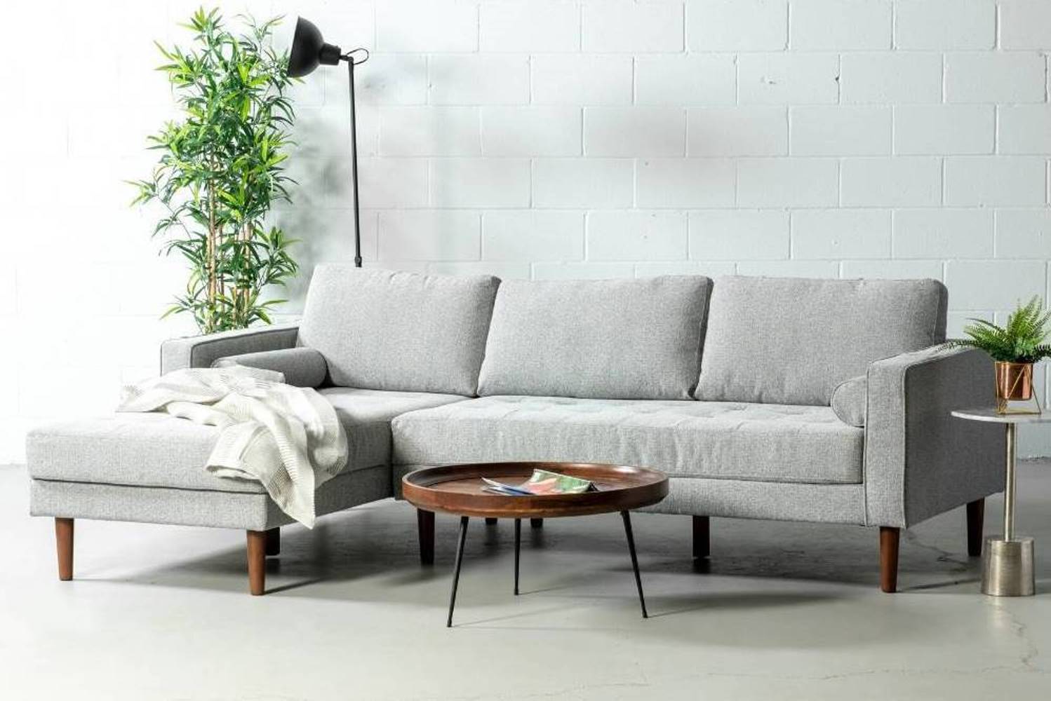 Akshu L-Shaped Sofa