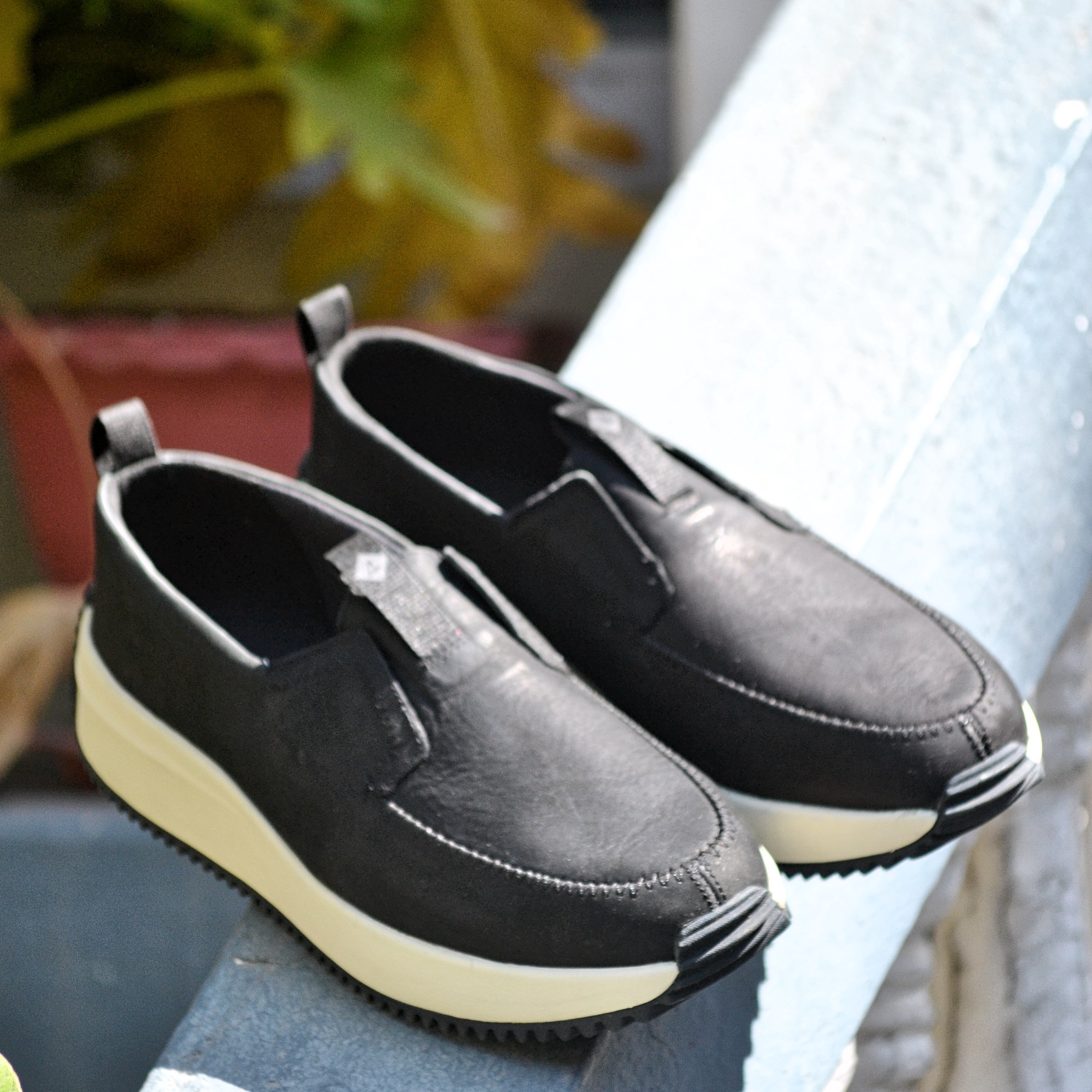 Rhinoland sperry Black shoes